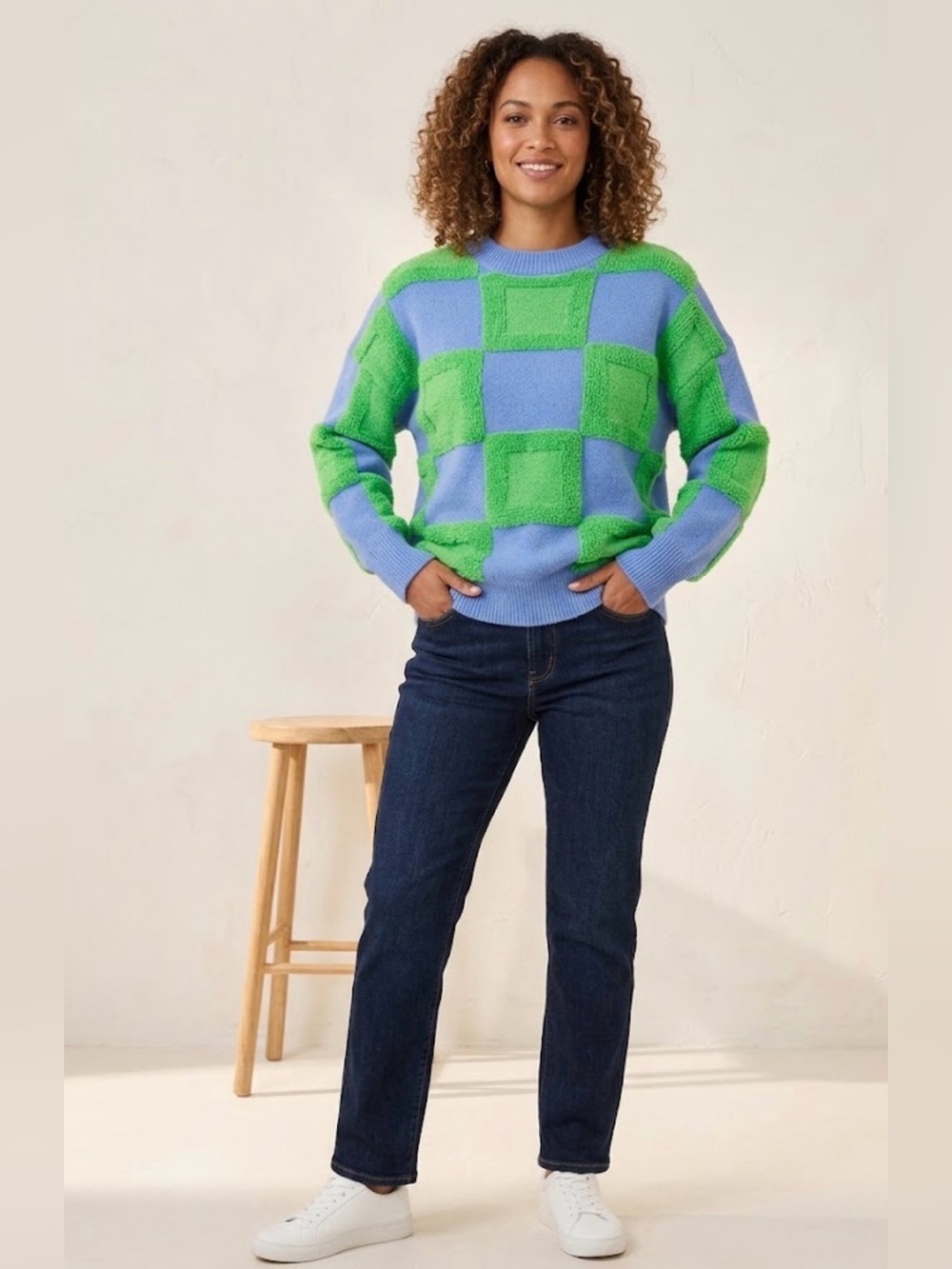 AHL GIRL Textured Sweater